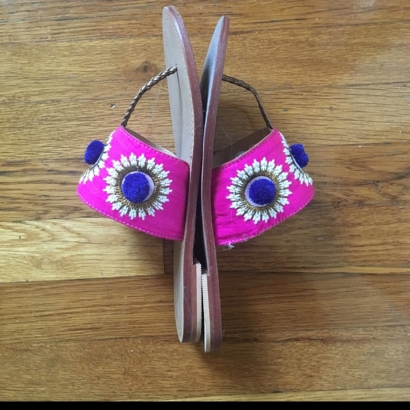 Adorable Anthropology colorful shoes 👠❤👠 - Picture 3 of 4